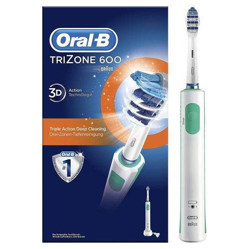 Oral-B Pro 600 Trizone - Brosse à Dents Électrique Rechargeable