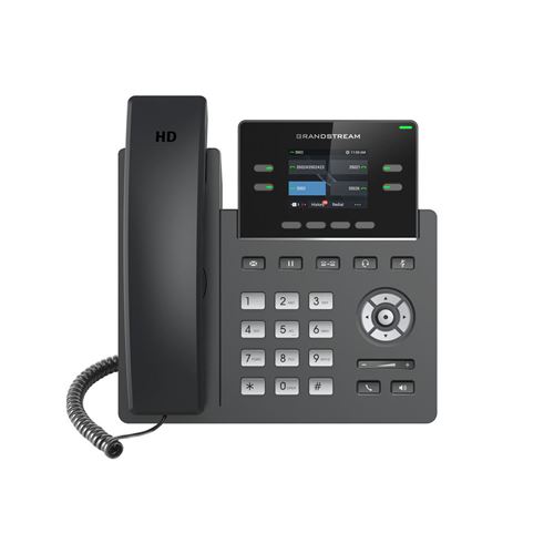 Grandstream GRP2612P - VoIP phone with caller ID/call waiting - 3-way call capability