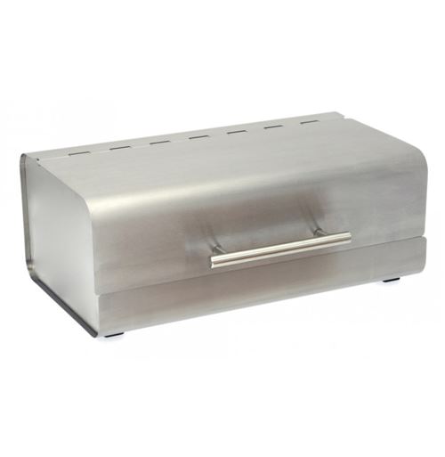 Boîte à Pain Design Rectangulaire 36cm Inox