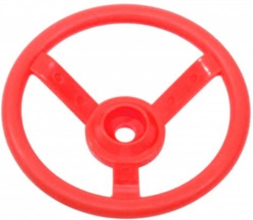 AXI Volant de direction pour maison de jeu 29 cm rouge