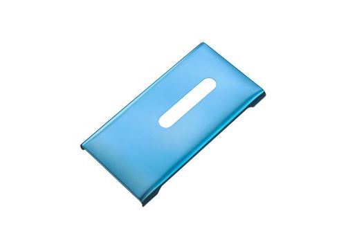 Nokia CC-3032 Hard - Beschermende bedekking voor mobiele telefoon - cyaan - voor Lumia 800