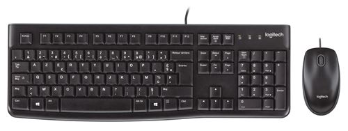Logitech Desktop MK120 - toetsenbord en muis set - België