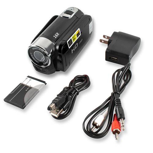 Caméscope numérique full hd de 2,7 pouces noir VENDOS85 - Conforama