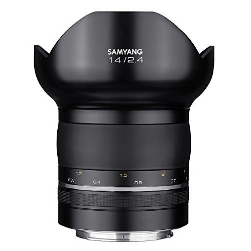 Samyang Xp 14 Mm F2.4 Lentille De L'appareil Photo Pour Nikon – Noir