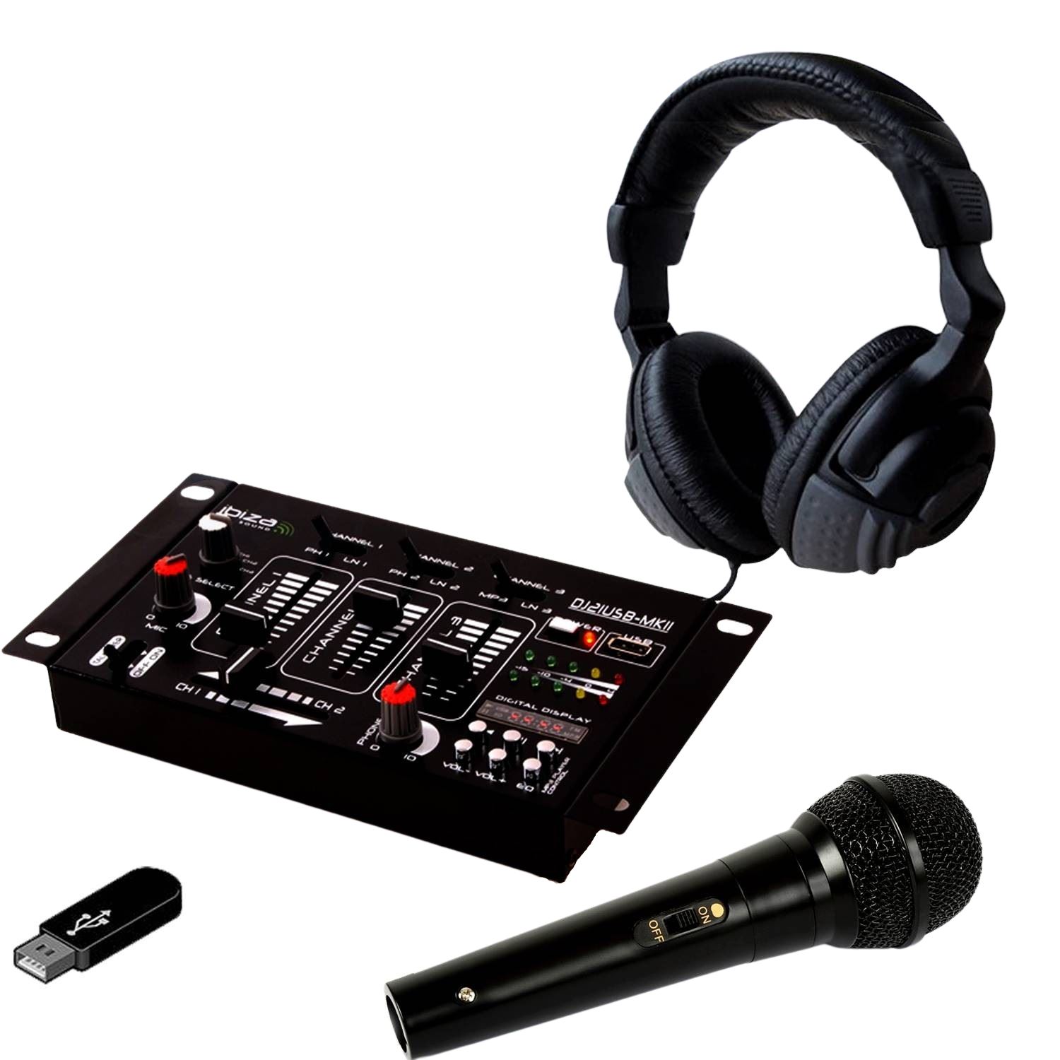 Kit Streaming Complet – Carte Son USB, Micro à Condensateur, Effets Vocaux, Pour Podcast, Gaming Et Karaoké