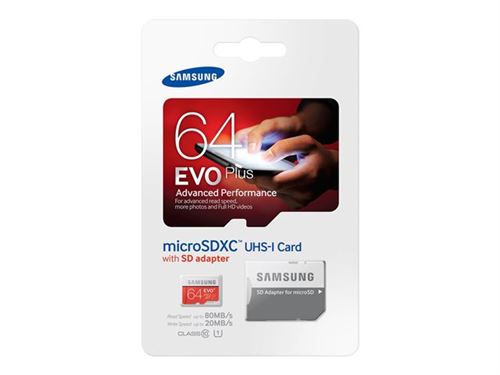 Carte mémoire Samsung MicroSD 64 Go - paiement en plusieurs fois - Wedealee