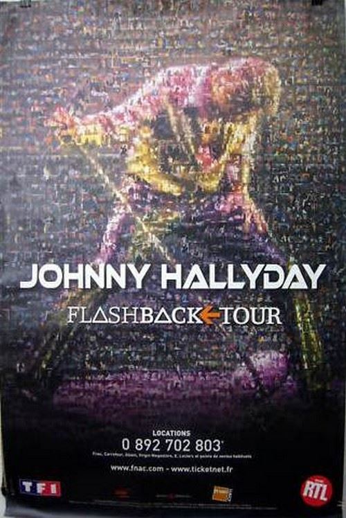Johnny HALLYDAY - 40x60 cm - AFFICHE / POSTER