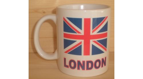 Mug blanc - Drapeau anglais UK britannique LONDON