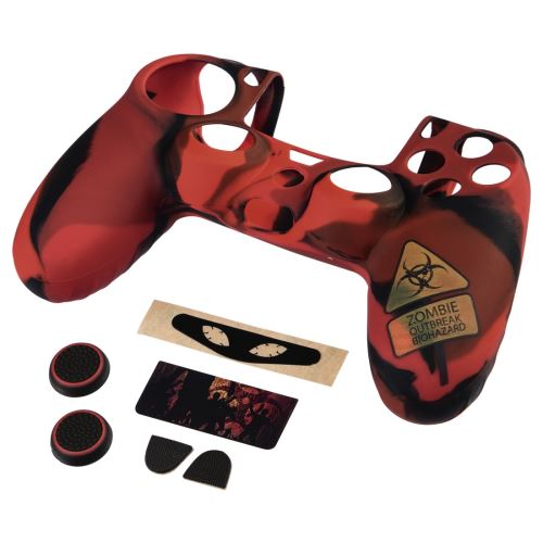 Set d'accessoires 7 en 1 Undead pr manette Dualshock 4 PS4/Slim/Pro
