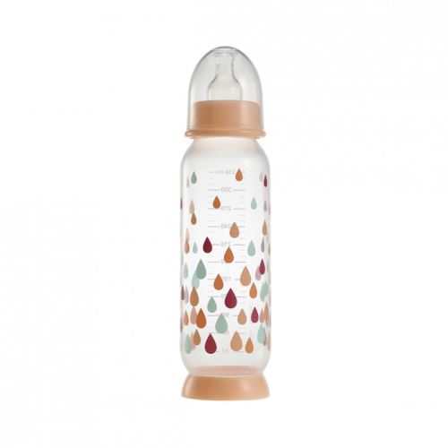 Béaba biberon demi-lune rainbow nude 330 ml