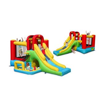 HAPPY HOP Château Aire de jeux gonflable a Air pulsé 4