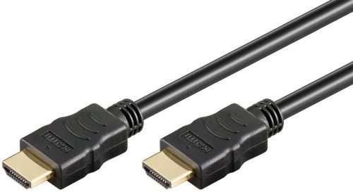 Basics Lot de 2 câbles HDMI 2.0 haut débit Compatible Ethernet / 3D /  retour audio [Nouvelles normes] 0,9 m : : Électronique