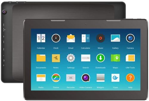 Non Communiqué Noir Tablette 13 Pouces Android Écran Tactile Full Hd 2Go + 32 Go + Sd 8Go Yonis - Image 1