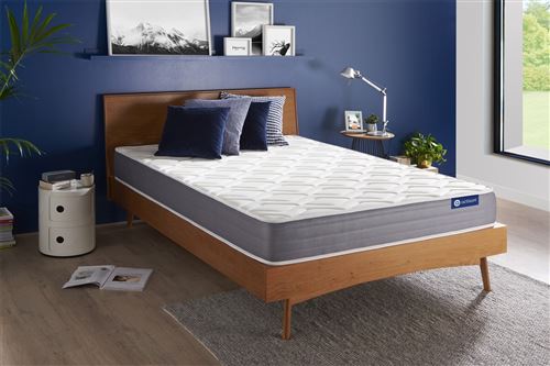 Actisom Matelas Ressorts Ensachés Et Mémoire De Forme 160X200 Cm 5Zones De Confort