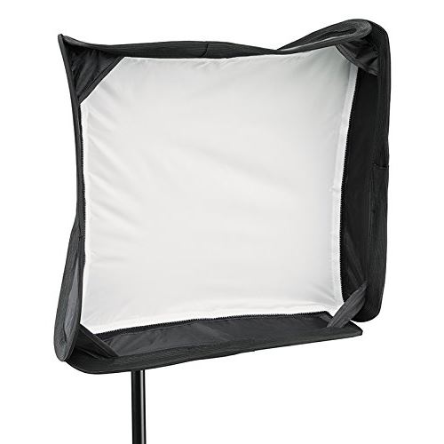 Cullmann 61990 Softbox pour Flash Canon/Nikon/Sony/Metz Noir 40 x 40 cm