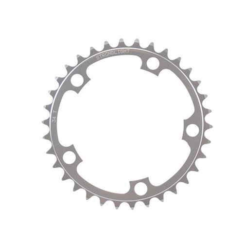 Plateau route 5bra 34dts d.110 compact interieur dural argent stronglight type shimano