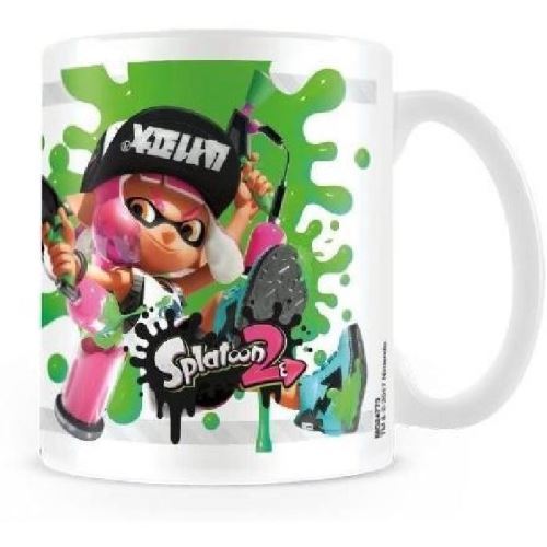 Pyramid mug splattoon 2 - splat dualies 62spl042