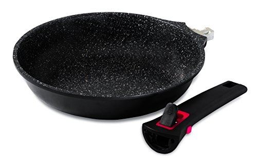 Poele 28 cm manche granit pronoir baumalu 383602