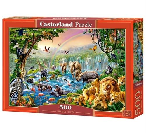 Castorland Jigsaw Jungle River 500 pièces