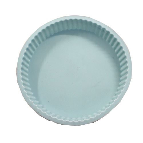 Moule a tarte rond en silicone gâteau patisserie bleu