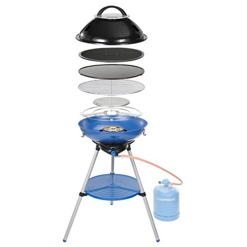 Barbecue gaz four-plancha 1 br&ucirc;leur D52xH99cm PARTY GRILL