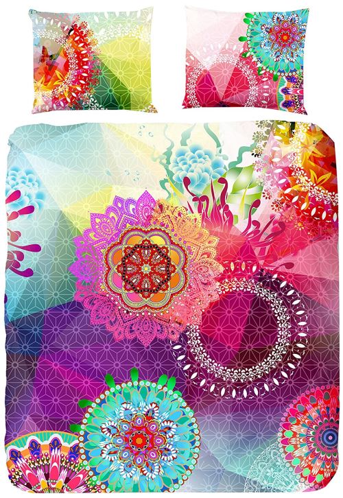HIP 5597-H Esplanade Parure de Couette Coton Multicolore 240 x 220 cm