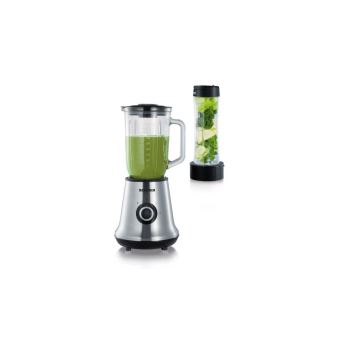 Severin Sm3737 Blender Classique Avec Extracteur De Nutriments Mix+go - Inox