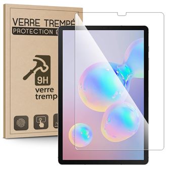 JETech Verre Trempé Pour Samsung Galaxy Tab S10 Plus 2024/Tab S9 Plus/Tab S9 FE Plus 2023 12,4 Pouces, Avec Outil D'Installation Facile, Film En Protection Écran, HD Clair, Lot De 2