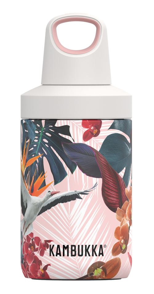 Kambukka Reno Insulated bouteille thermos Orchidées 300 ml rose