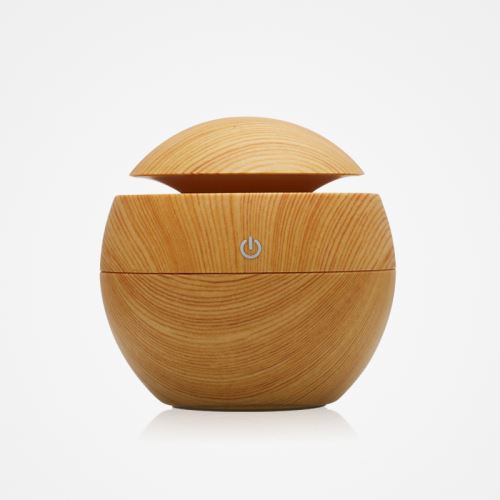 YOKULI - Diffuseur Huilles Essentielles LED Ultrasilencieux Connecté - Marron Clair