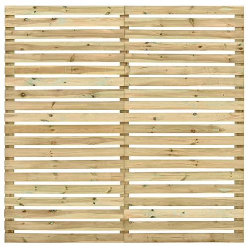 Chunhe Panneau de clôture de jardin Bois de pin imprégné 180 x 180 cm AB49212
