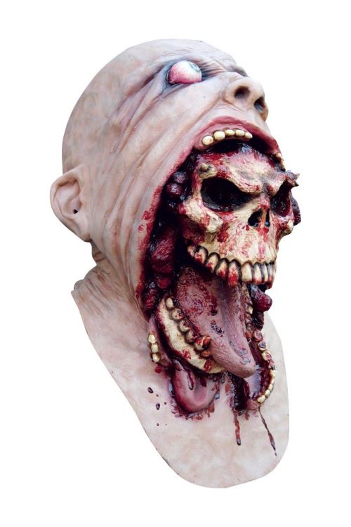 Masque integral tete de mort sanglante ghoulish™