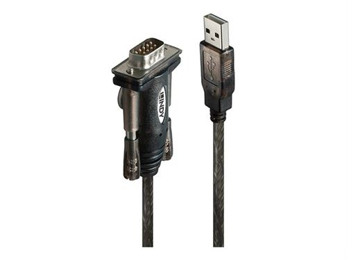 Lindy USB to Serial Converter Lite - Seriële adapter - USB - RS-232