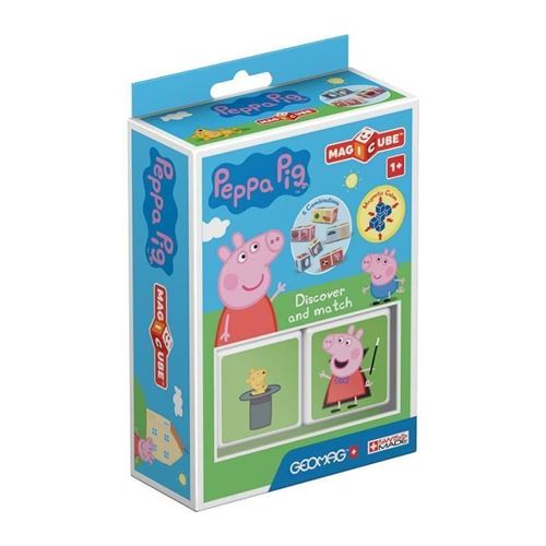 MAGICUBE - Peppa Pig decouvre avec Peppa 2 cubes