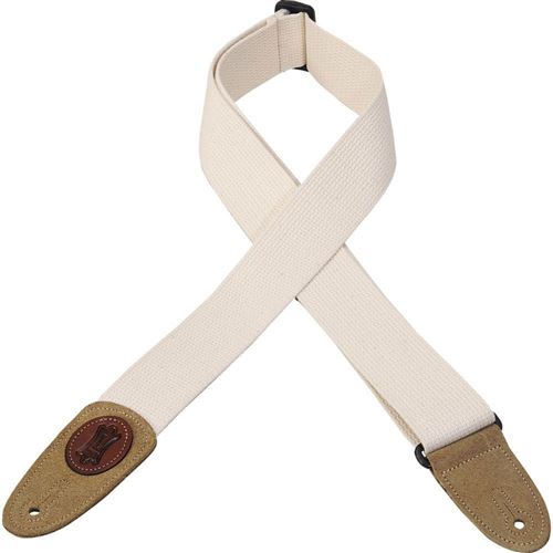 Levy's 5 Cm Coton Avec Logo En Cuir Natural/Naturel Sangles Et Courroies