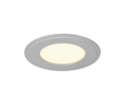 Senser 6, encastré, rond, gris argent, 6w, 3000k