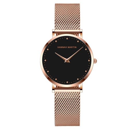 Montre à quartz HANNAH MARTIN Femme MD36HWFF O - Or rose(36mm)