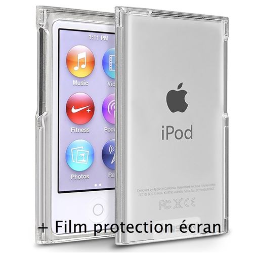 Coque rigide housse de protection cristal pour iPod nano 7G 7 G , Film