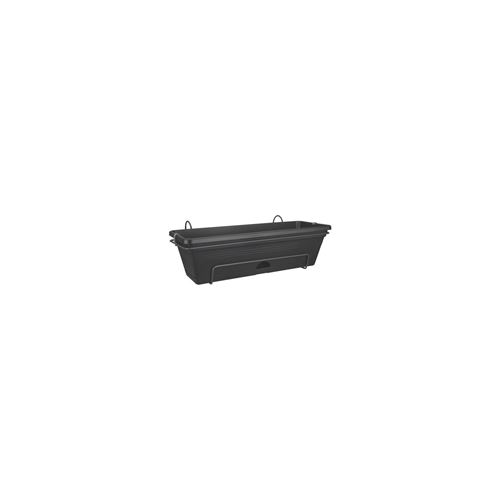 Balconniere Green Basics Allin1 50 - Ext&eacute;rieur & Balcon - L 25,7 x W 47,3 x H 16,7 cm - Vivre noir