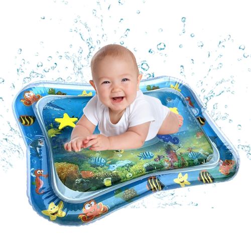 Tapis d'eau gonflable pour bébé, natte de jeux d'eau, tapis d'éveil  aquatique pour bébé, jouet pour bébé de plus de 3 mois, jeux d'activités  amusantes