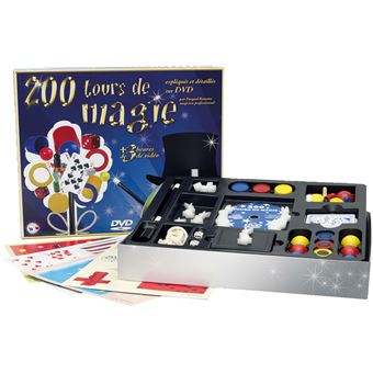 Ferriot Cric - Coffret 200 Tours Magie Et Dvd - Coffret de magie