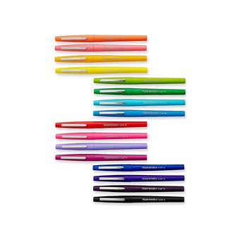 Pack de 24 stylo feutre Paper Mate Flair Lumineux & Pastel