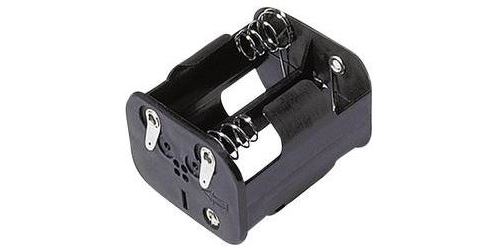 Support pile 4x R14 (C) MPD BH22CL connexion à souder (L x l x h) 61 x 54 x 40 mm