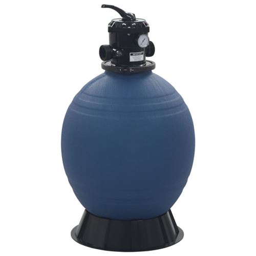 Vidaxl - Filtro A Sabbia Per Piscine Valvola A 6 Posizioni Blu 560 Mm