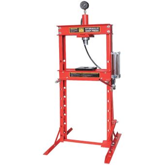 Presse Hydraulique D Atelier 20t Sur Bati Manometre Pompe Et Pedale Machines De Construction Et D Atelier Achat Prix Fnac