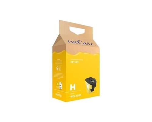 Wecare WEC4503 - jaune - remanufacturé - cartouche d'encre (alternative for: HP 363)