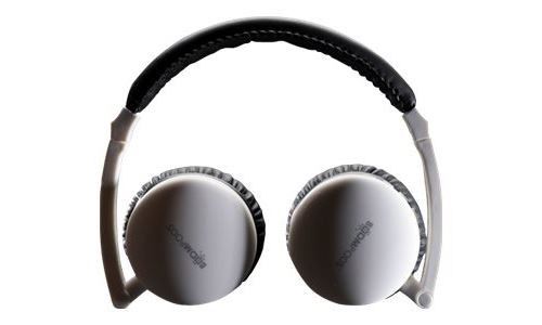 Boompods Airpods - Koptelefoon met micro - op oor - Bluetooth - draadloos - 3,5 mm-stekker - wit