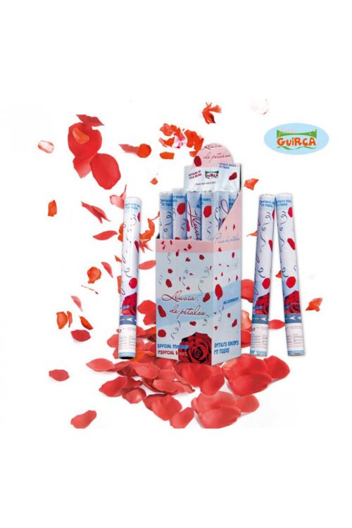 Canon petales de rose (couleur rouge) 50 cm