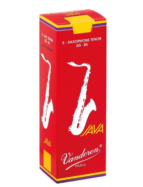 Vandoren - Anches de saxophone tenor vandoren java rouge filed red cut 2 - sr272r