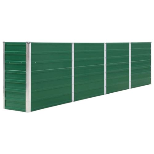 Vidaxl Vert Jardinière 320X40x77 Cm Acier Galvanisé - Image 2